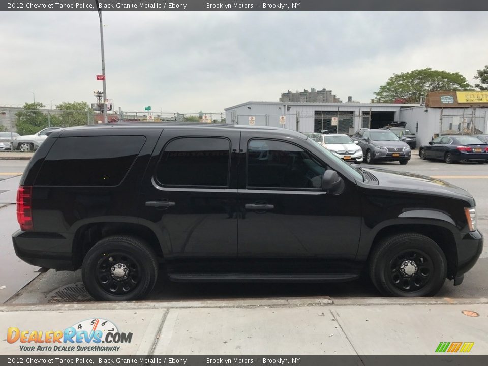 2012 Chevrolet Tahoe Police Black Granite Metallic / Ebony Photo #7