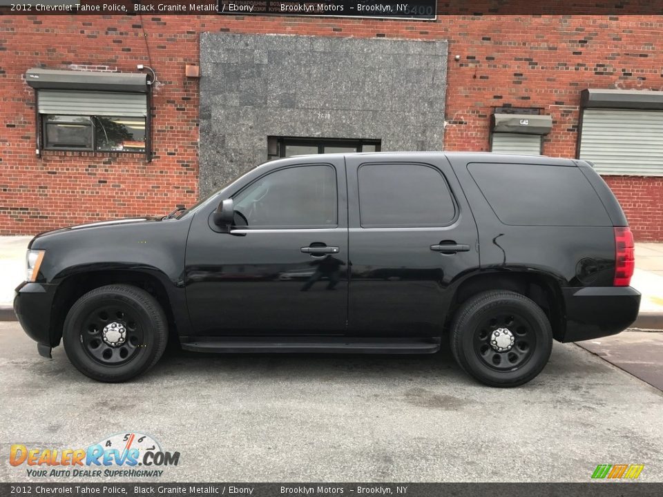 2012 Chevrolet Tahoe Police Black Granite Metallic / Ebony Photo #8