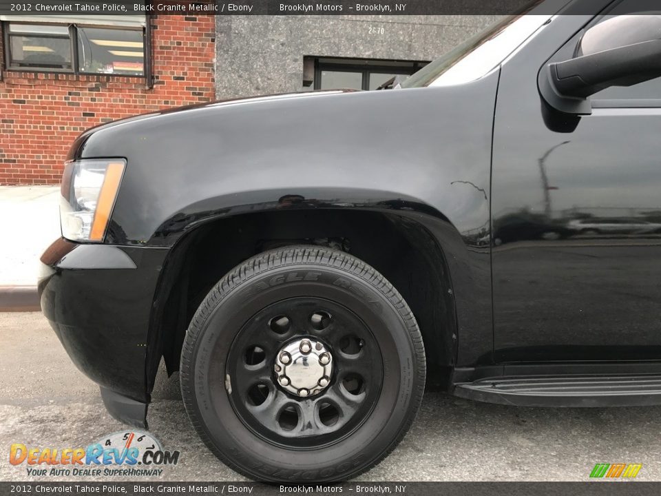 2012 Chevrolet Tahoe Police Black Granite Metallic / Ebony Photo #10