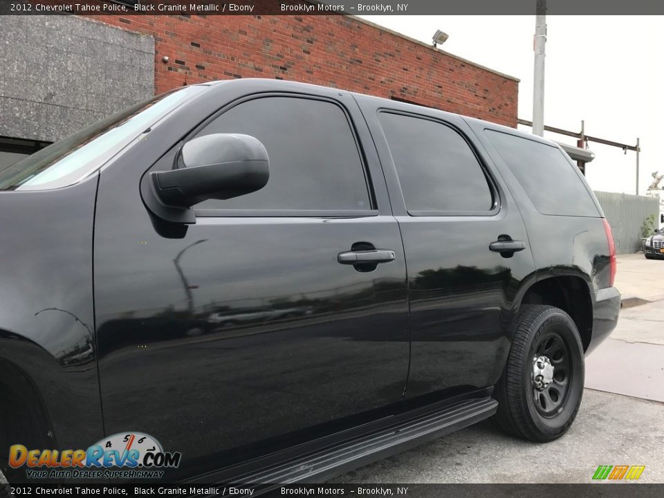 2012 Chevrolet Tahoe Police Black Granite Metallic / Ebony Photo #12