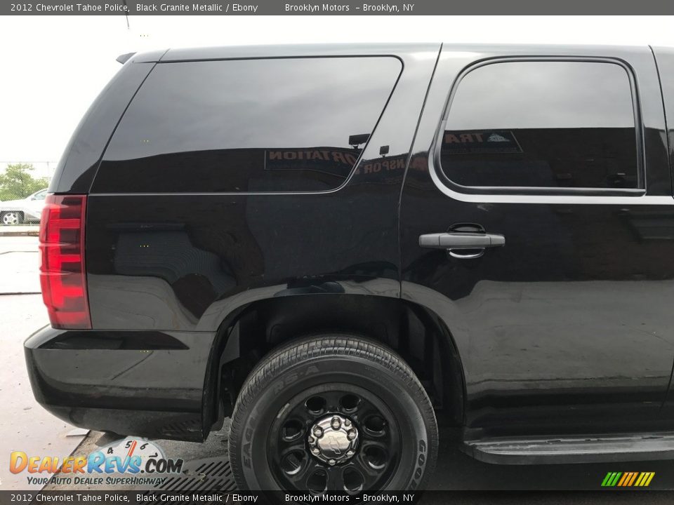 2012 Chevrolet Tahoe Police Black Granite Metallic / Ebony Photo #13