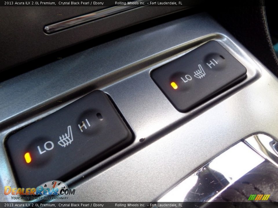 2013 Acura ILX 2.0L Premium Crystal Black Pearl / Ebony Photo #2