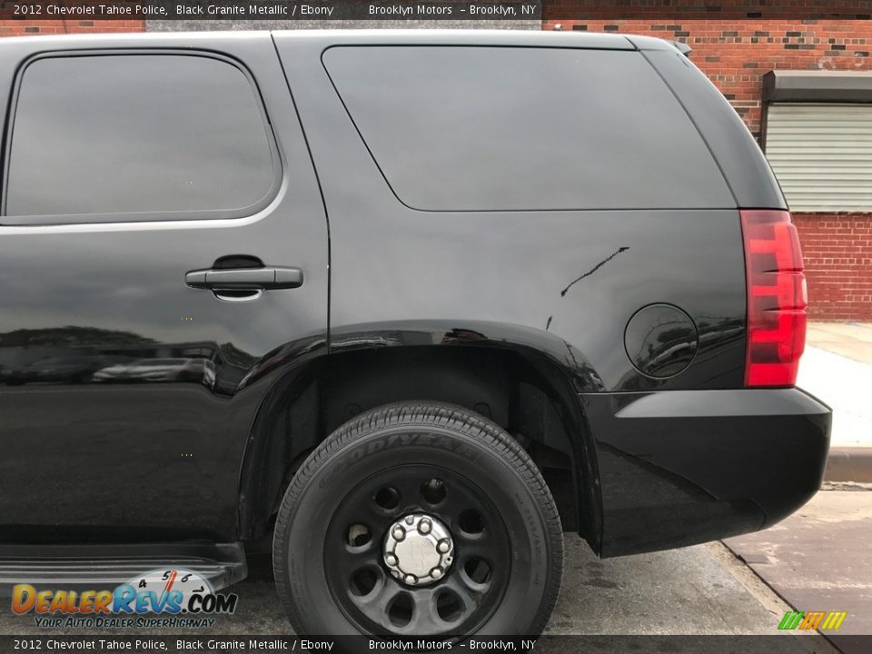 2012 Chevrolet Tahoe Police Black Granite Metallic / Ebony Photo #14