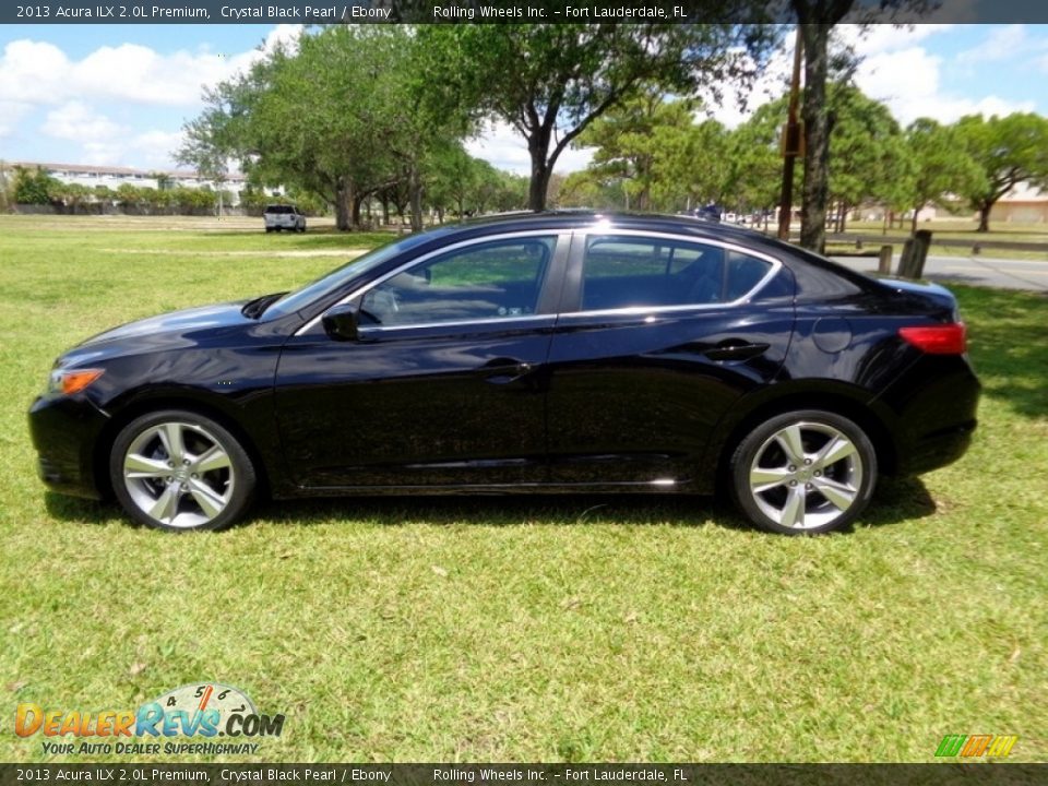 2013 Acura ILX 2.0L Premium Crystal Black Pearl / Ebony Photo #3