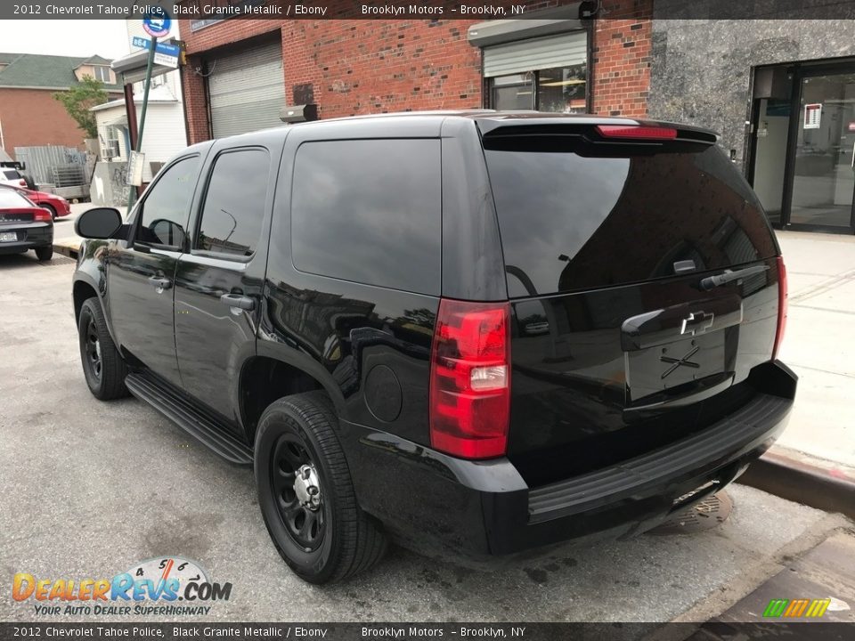 2012 Chevrolet Tahoe Police Black Granite Metallic / Ebony Photo #16