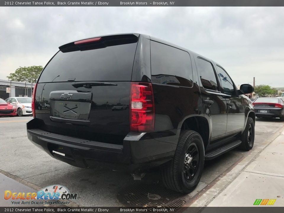 2012 Chevrolet Tahoe Police Black Granite Metallic / Ebony Photo #17