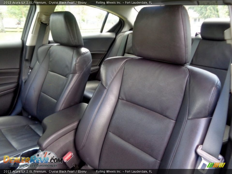 2013 Acura ILX 2.0L Premium Crystal Black Pearl / Ebony Photo #6