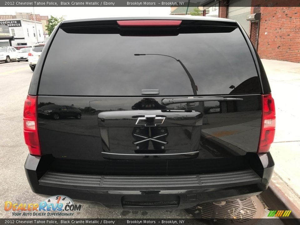 2012 Chevrolet Tahoe Police Black Granite Metallic / Ebony Photo #19