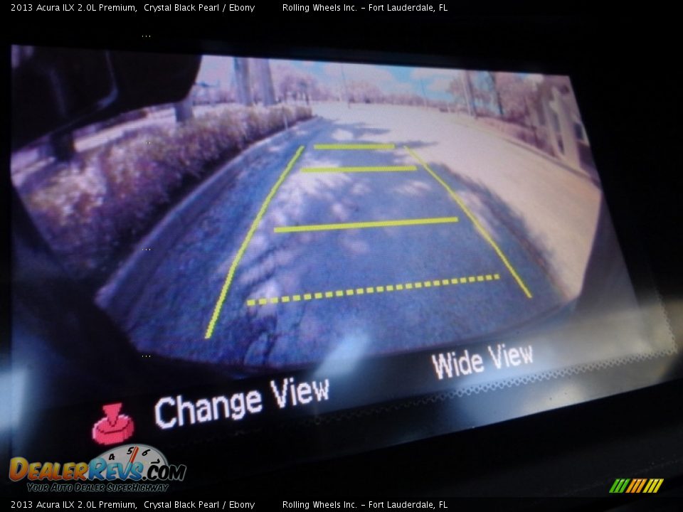2013 Acura ILX 2.0L Premium Crystal Black Pearl / Ebony Photo #8