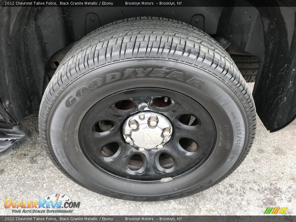 2012 Chevrolet Tahoe Police Black Granite Metallic / Ebony Photo #22