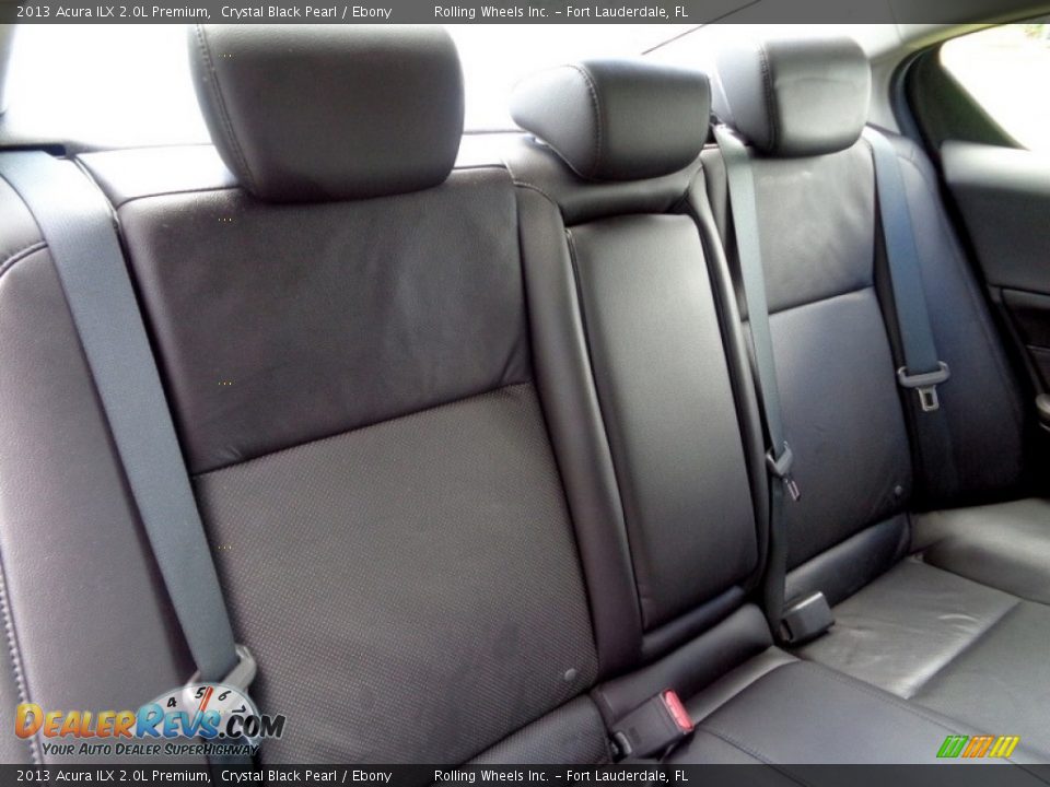 2013 Acura ILX 2.0L Premium Crystal Black Pearl / Ebony Photo #12