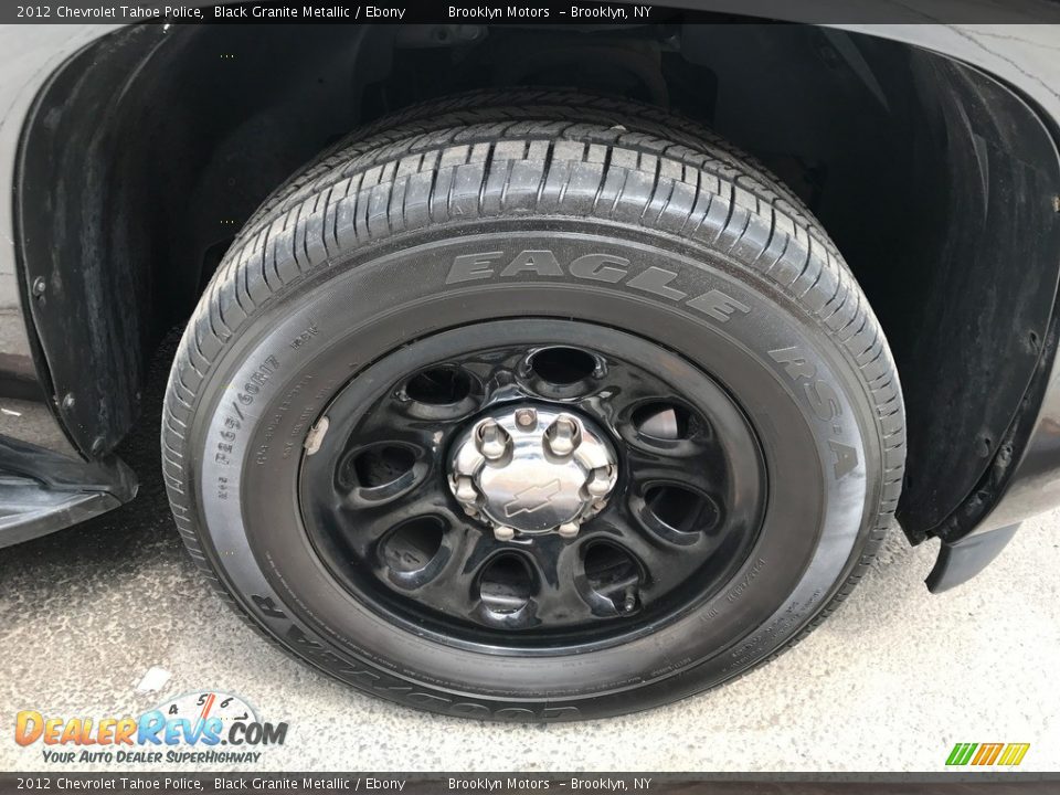 2012 Chevrolet Tahoe Police Black Granite Metallic / Ebony Photo #24