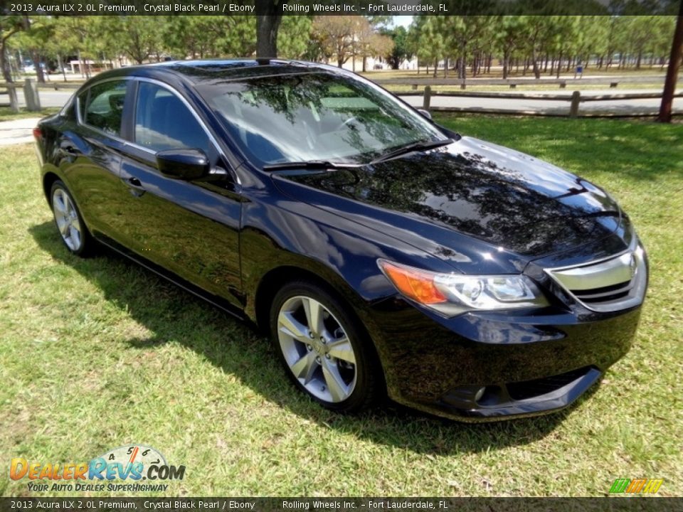 2013 Acura ILX 2.0L Premium Crystal Black Pearl / Ebony Photo #13