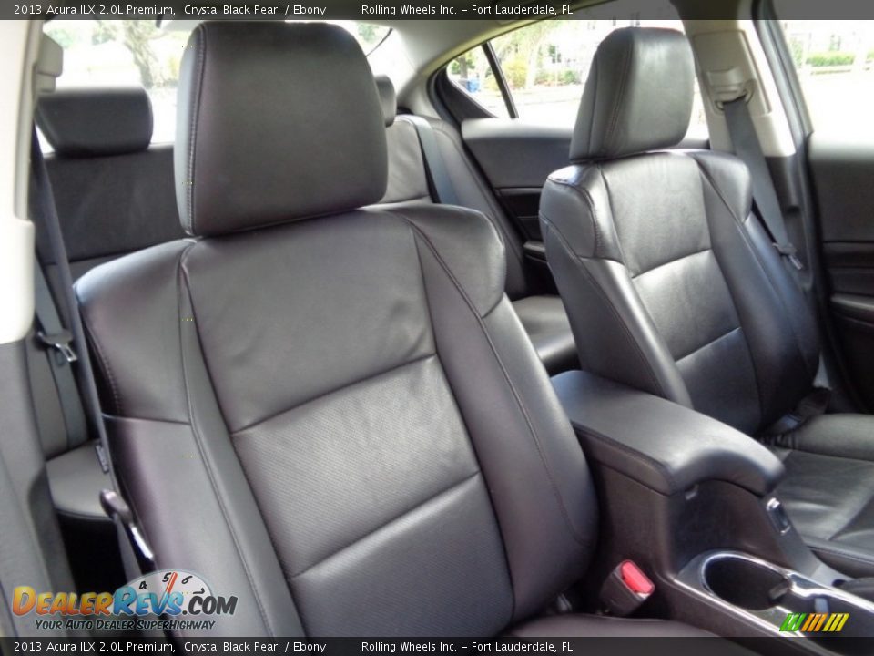 2013 Acura ILX 2.0L Premium Crystal Black Pearl / Ebony Photo #14