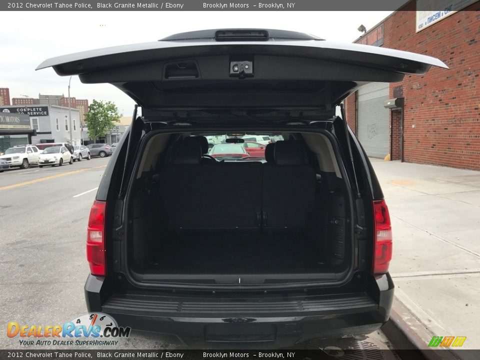 2012 Chevrolet Tahoe Police Black Granite Metallic / Ebony Photo #26