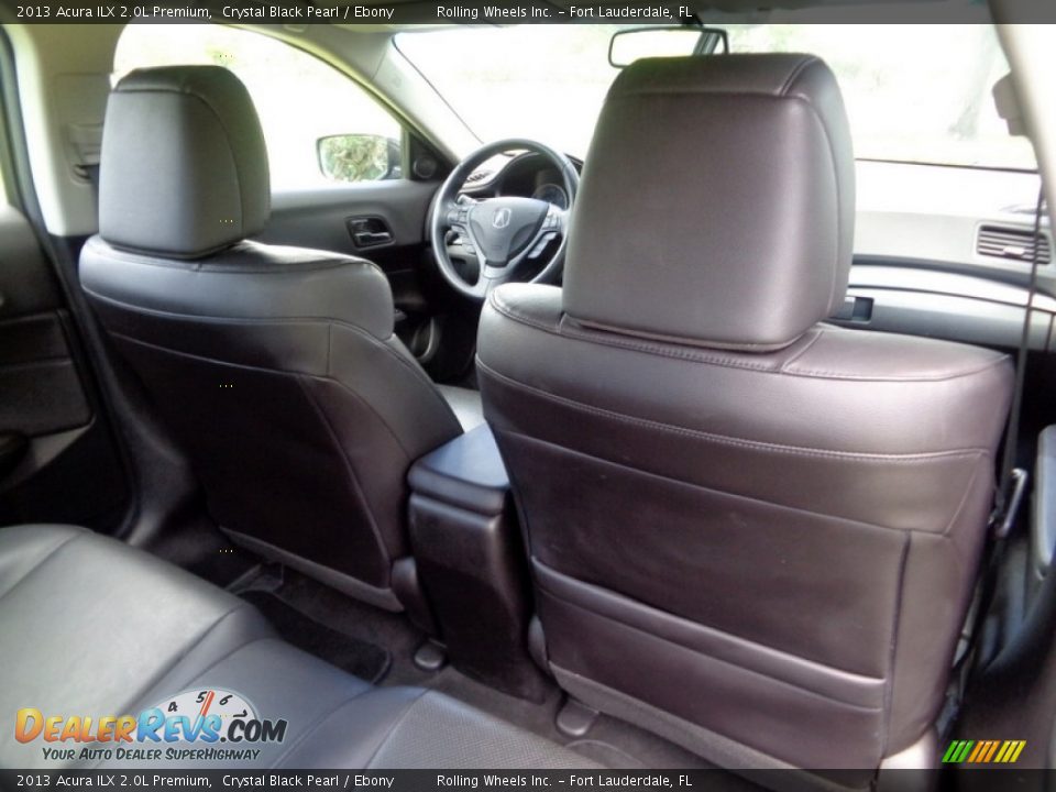 2013 Acura ILX 2.0L Premium Crystal Black Pearl / Ebony Photo #16