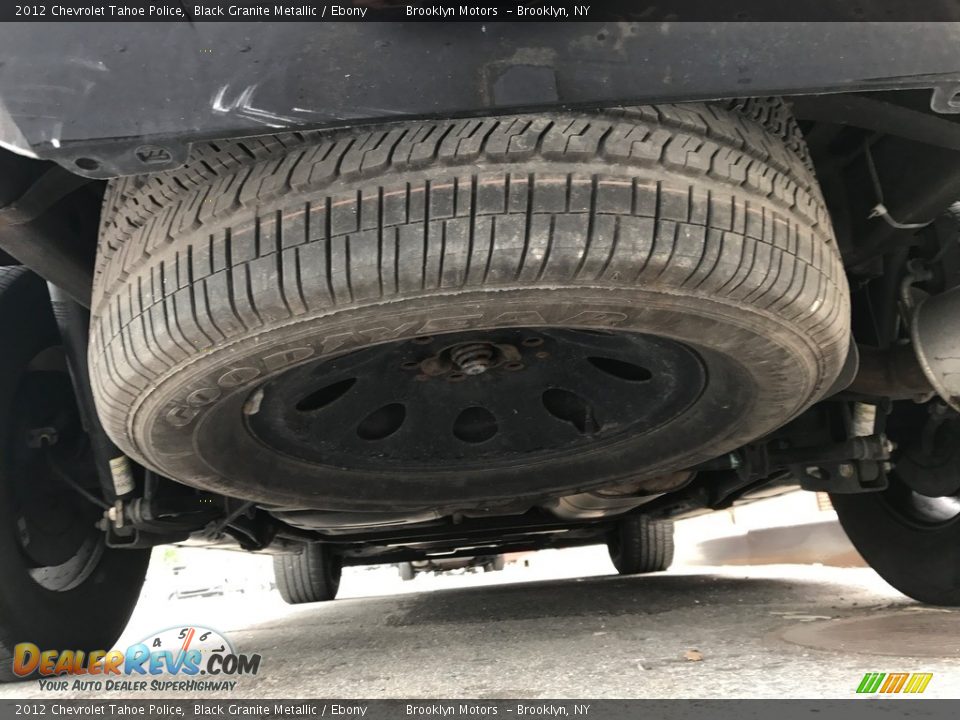 2012 Chevrolet Tahoe Police Black Granite Metallic / Ebony Photo #28