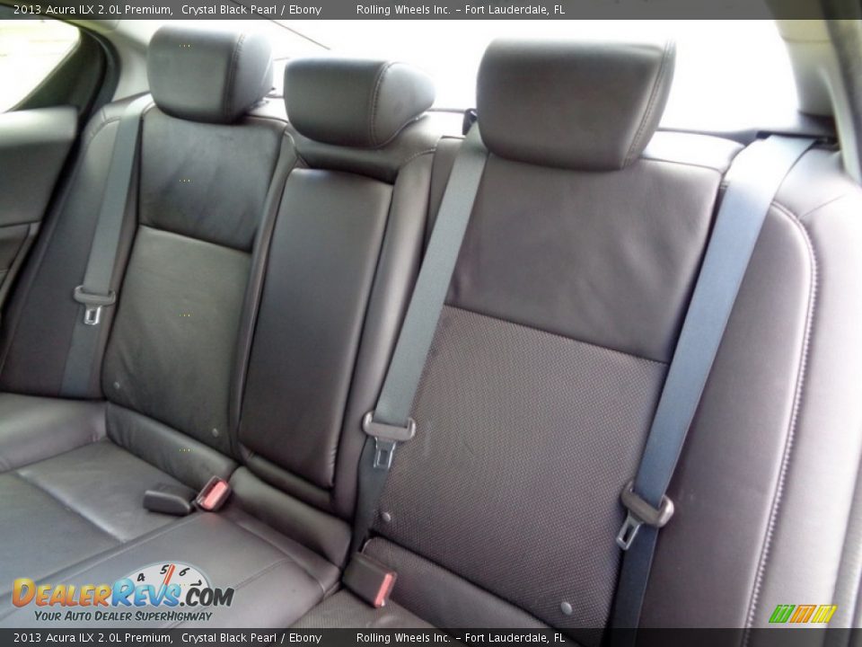 2013 Acura ILX 2.0L Premium Crystal Black Pearl / Ebony Photo #18