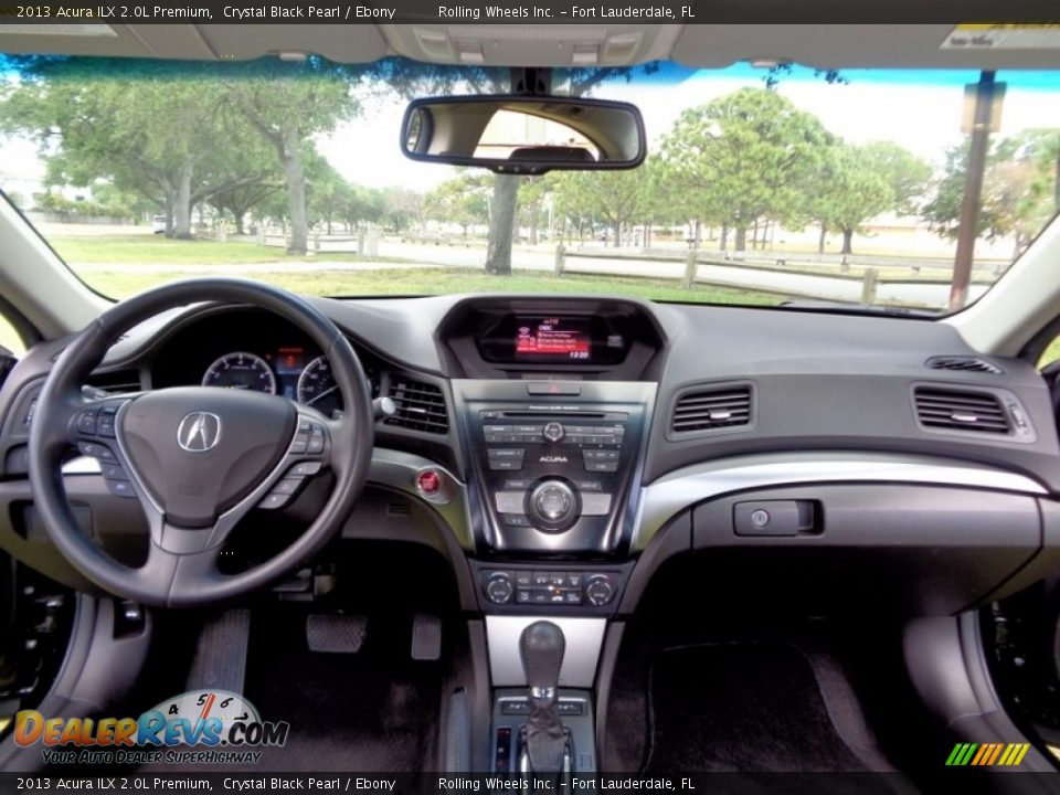 2013 Acura ILX 2.0L Premium Crystal Black Pearl / Ebony Photo #20
