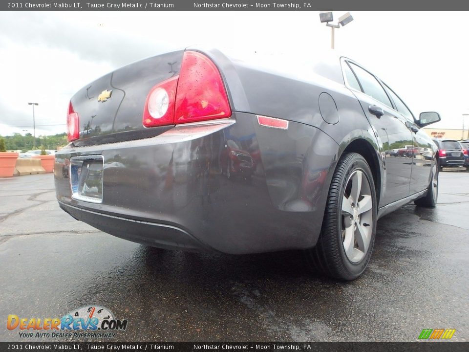 2011 Chevrolet Malibu LT Taupe Gray Metallic / Titanium Photo #8