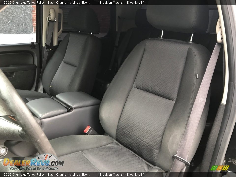 2012 Chevrolet Tahoe Police Black Granite Metallic / Ebony Photo #33