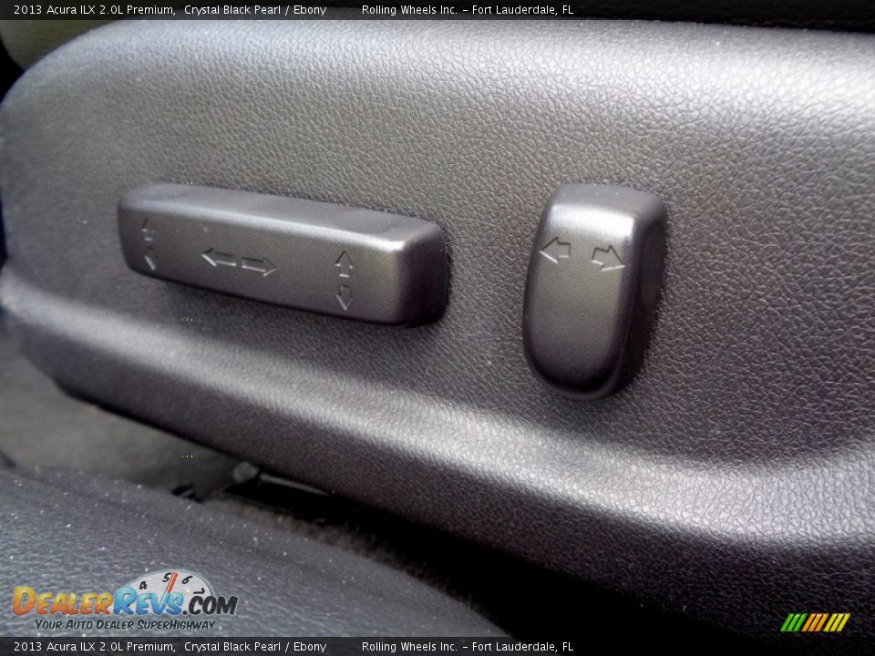2013 Acura ILX 2.0L Premium Crystal Black Pearl / Ebony Photo #22