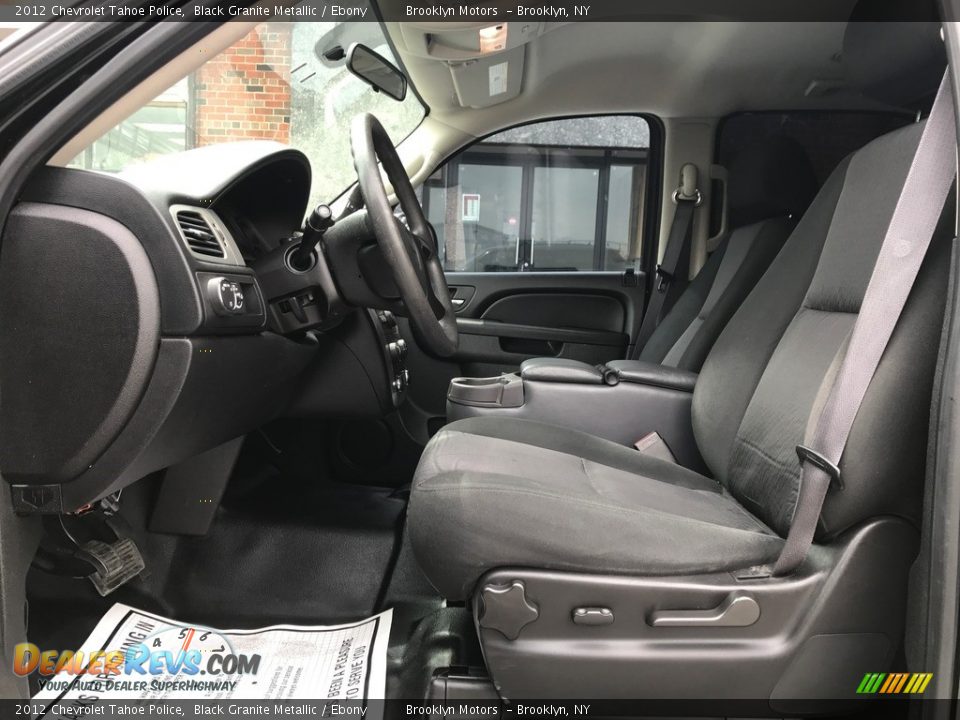 2012 Chevrolet Tahoe Police Black Granite Metallic / Ebony Photo #35