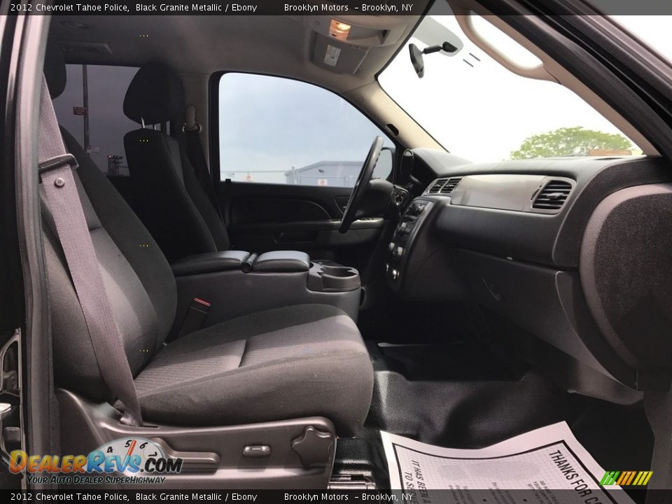 2012 Chevrolet Tahoe Police Black Granite Metallic / Ebony Photo #36