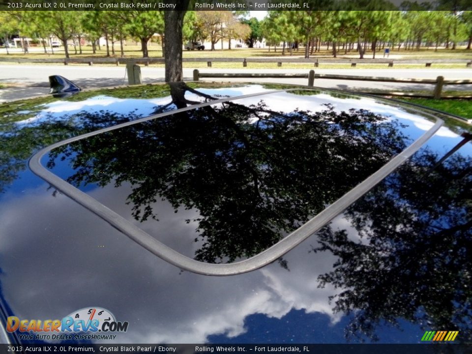 2013 Acura ILX 2.0L Premium Crystal Black Pearl / Ebony Photo #27