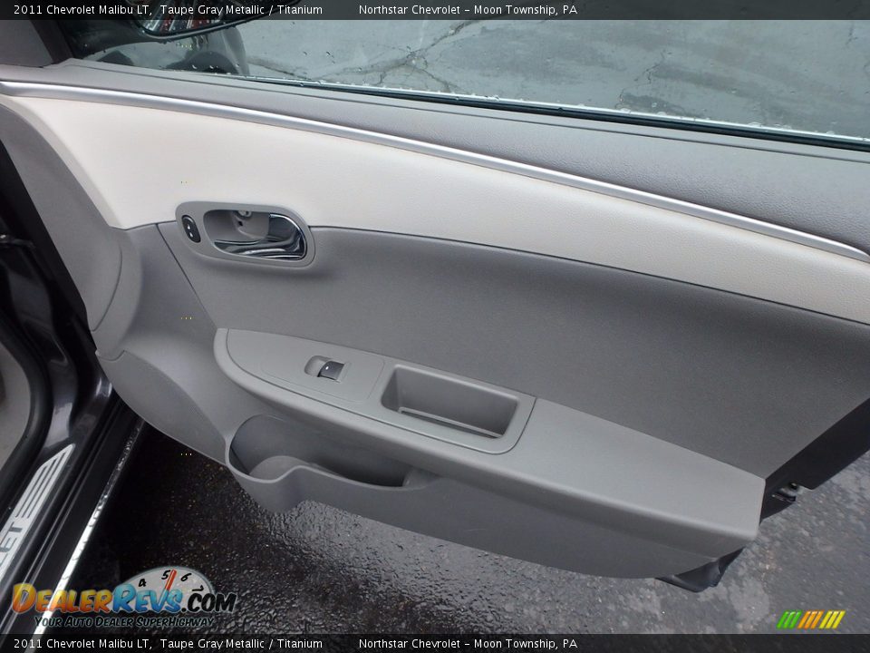 2011 Chevrolet Malibu LT Taupe Gray Metallic / Titanium Photo #16