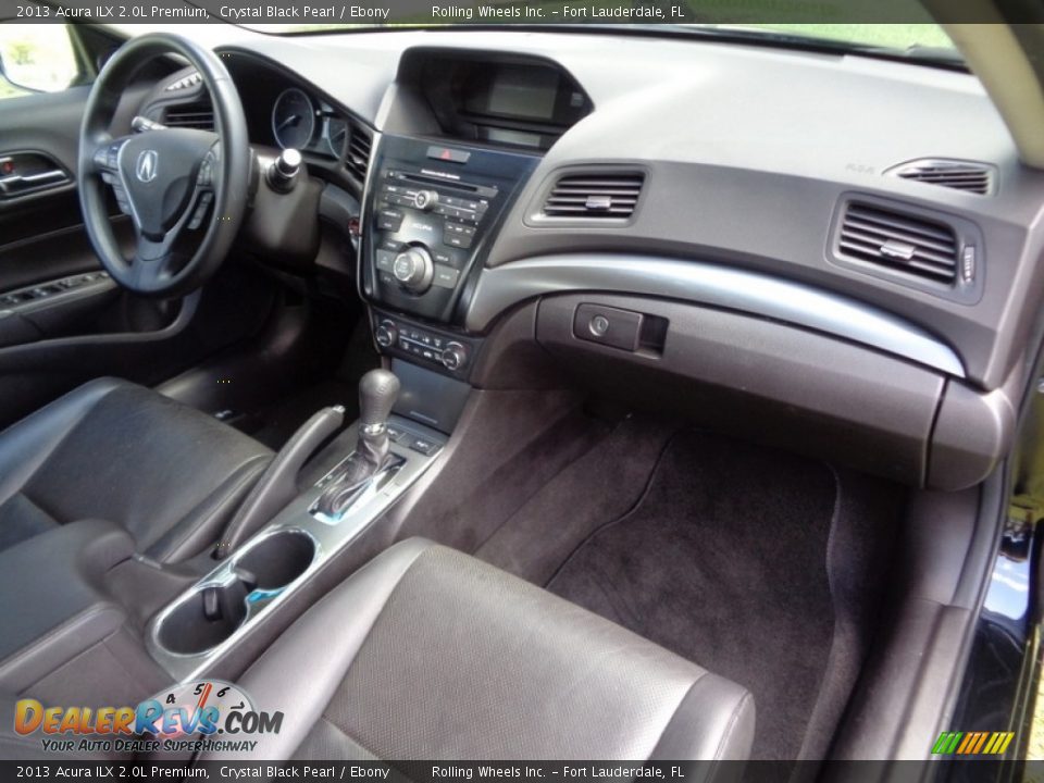 2013 Acura ILX 2.0L Premium Crystal Black Pearl / Ebony Photo #31