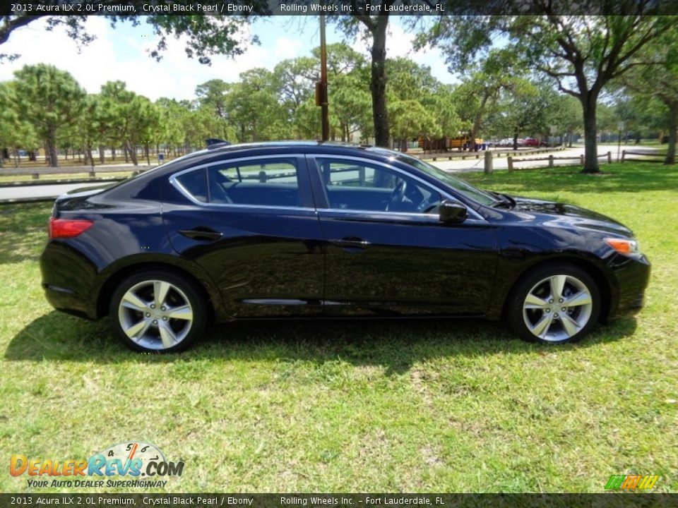 2013 Acura ILX 2.0L Premium Crystal Black Pearl / Ebony Photo #32
