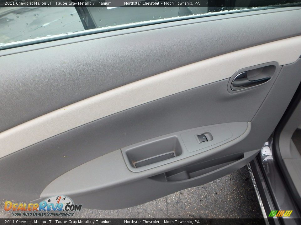 2011 Chevrolet Malibu LT Taupe Gray Metallic / Titanium Photo #22