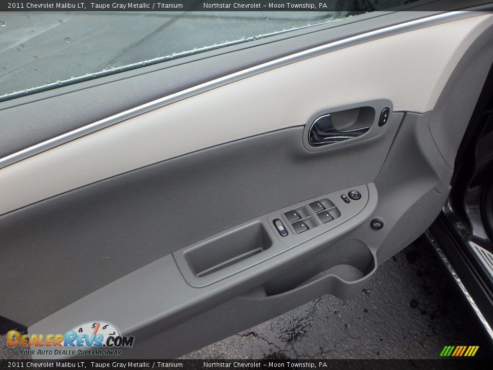 2011 Chevrolet Malibu LT Taupe Gray Metallic / Titanium Photo #23