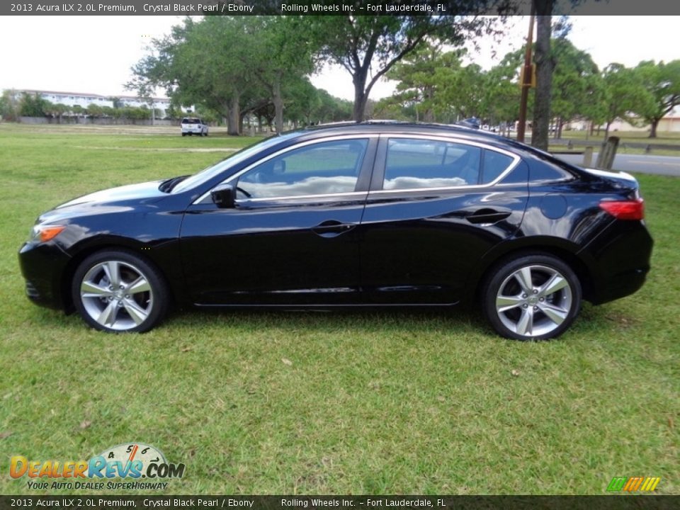 2013 Acura ILX 2.0L Premium Crystal Black Pearl / Ebony Photo #36