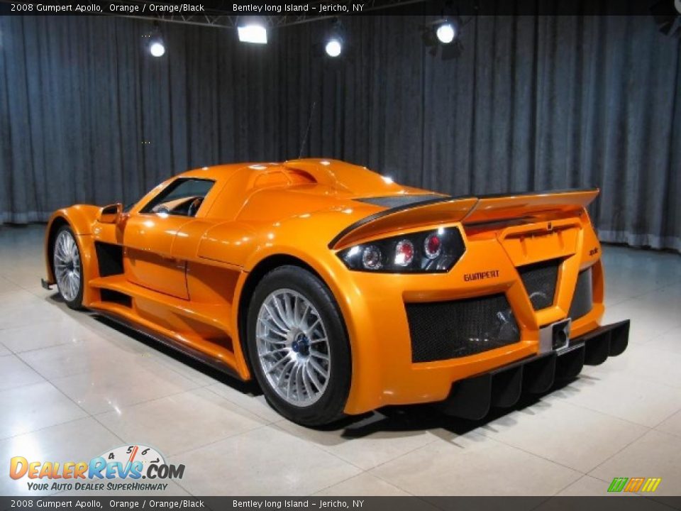 2008 Gumpert Apollo Orange / Orange/Black Photo #2