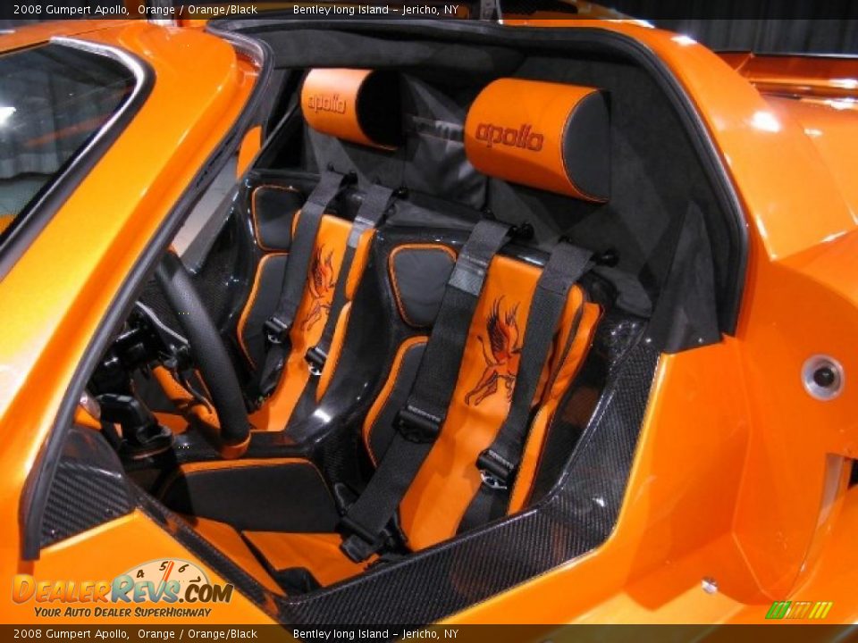 Orange/Black Interior - 2008 Gumpert Apollo  Photo #5