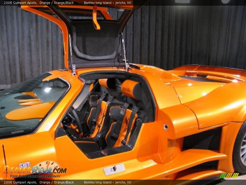 2008 Gumpert Apollo Orange / Orange/Black Photo #11