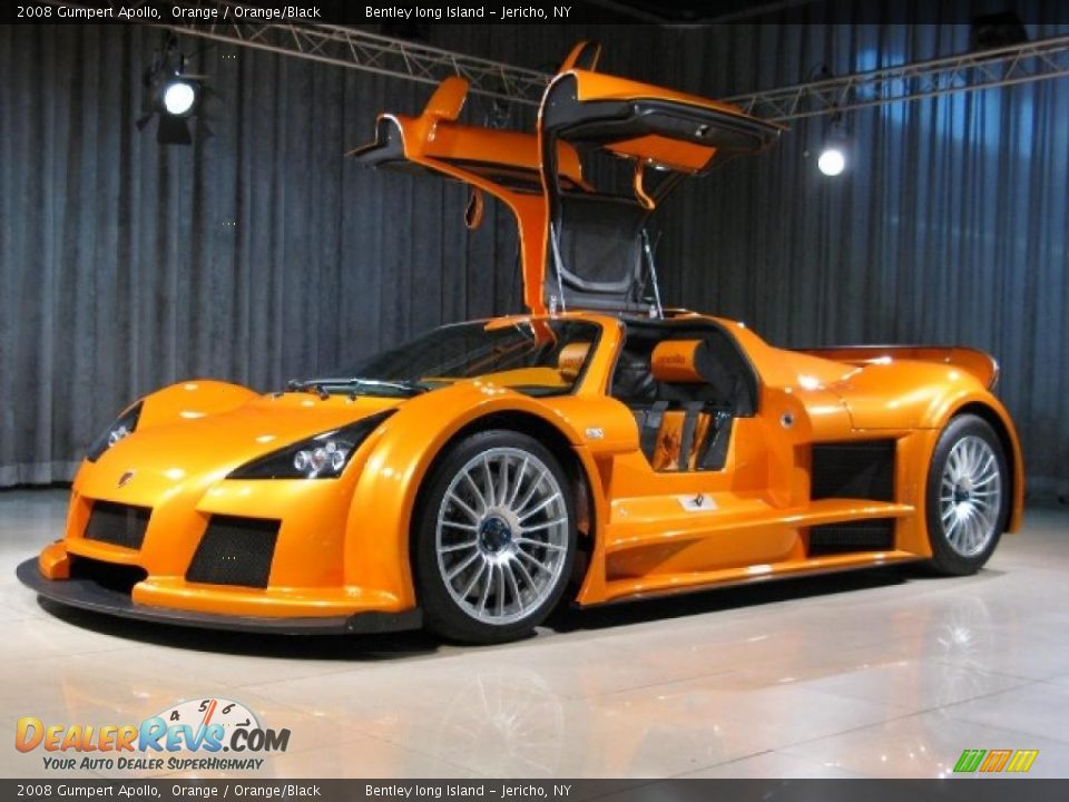 2008 Gumpert Apollo Orange / Orange/Black Photo #12