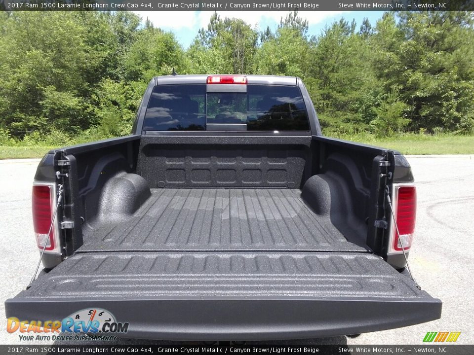 2017 Ram 1500 Laramie Longhorn Crew Cab 4x4 Granite Crystal Metallic / Canyon Brown/Light Frost Beige Photo #9