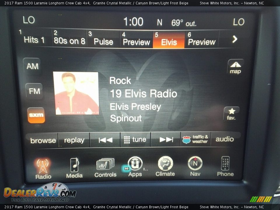 2017 Ram 1500 Laramie Longhorn Crew Cab 4x4 Granite Crystal Metallic / Canyon Brown/Light Frost Beige Photo #20