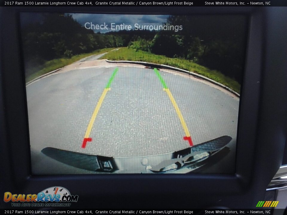 2017 Ram 1500 Laramie Longhorn Crew Cab 4x4 Granite Crystal Metallic / Canyon Brown/Light Frost Beige Photo #21