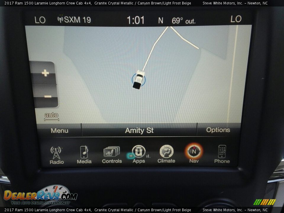 2017 Ram 1500 Laramie Longhorn Crew Cab 4x4 Granite Crystal Metallic / Canyon Brown/Light Frost Beige Photo #24