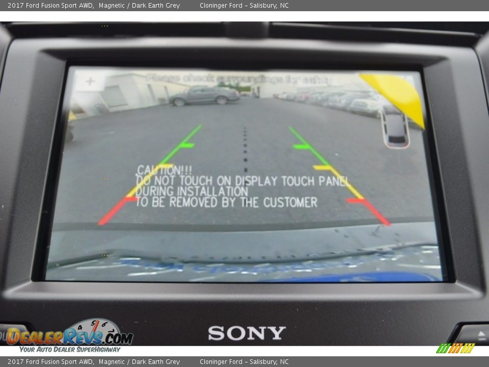 2017 Ford Fusion Sport AWD Magnetic / Dark Earth Grey Photo #15