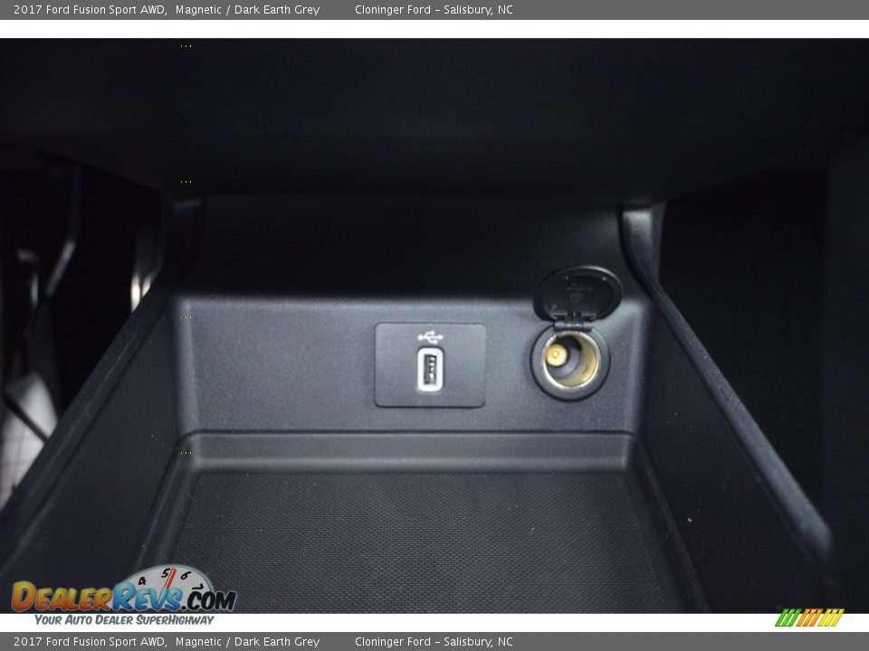 2017 Ford Fusion Sport AWD Magnetic / Dark Earth Grey Photo #17