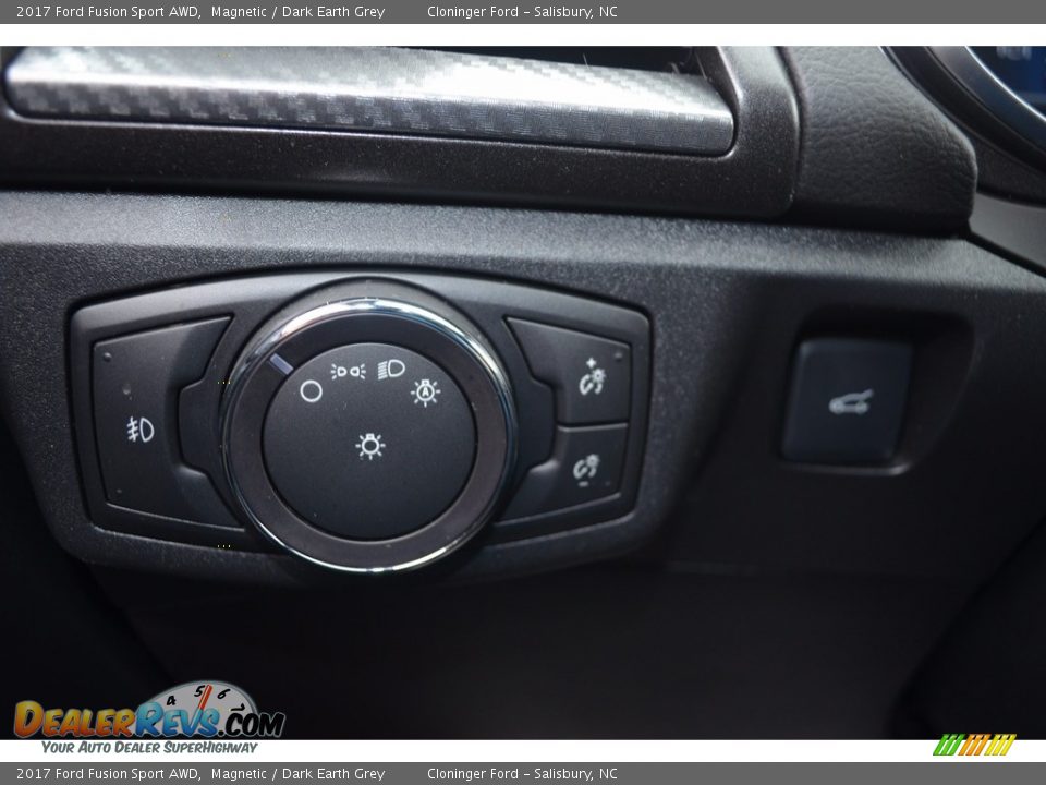 2017 Ford Fusion Sport AWD Magnetic / Dark Earth Grey Photo #20