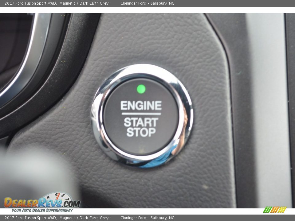 2017 Ford Fusion Sport AWD Magnetic / Dark Earth Grey Photo #23