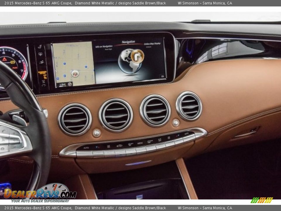Controls of 2015 Mercedes-Benz S 65 AMG Coupe Photo #5