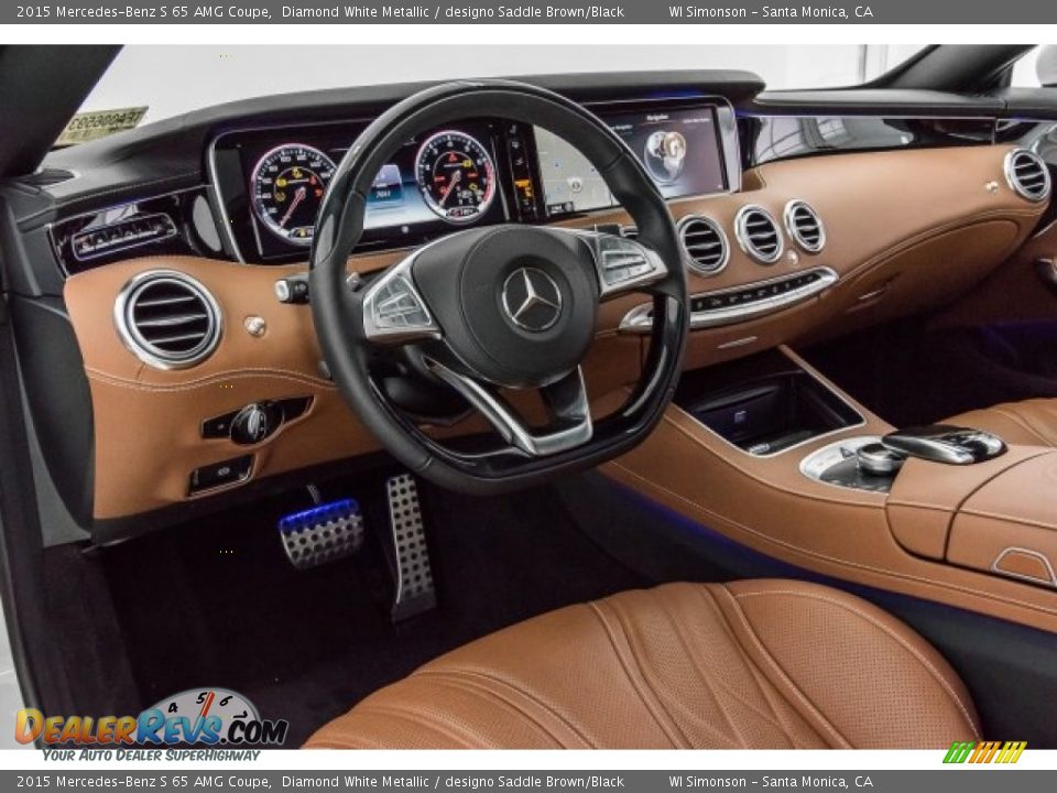 Dashboard of 2015 Mercedes-Benz S 65 AMG Coupe Photo #20