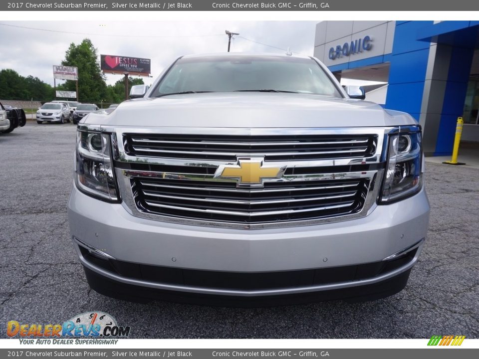 2017 Chevrolet Suburban Premier Silver Ice Metallic / Jet Black Photo #2